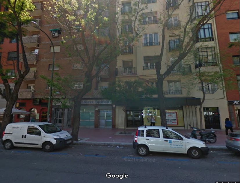 Oficina de Alianza Española en Chamberí. Madrid